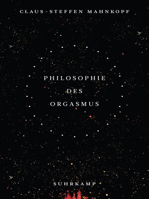 cover image of Philosophie des Orgasmus